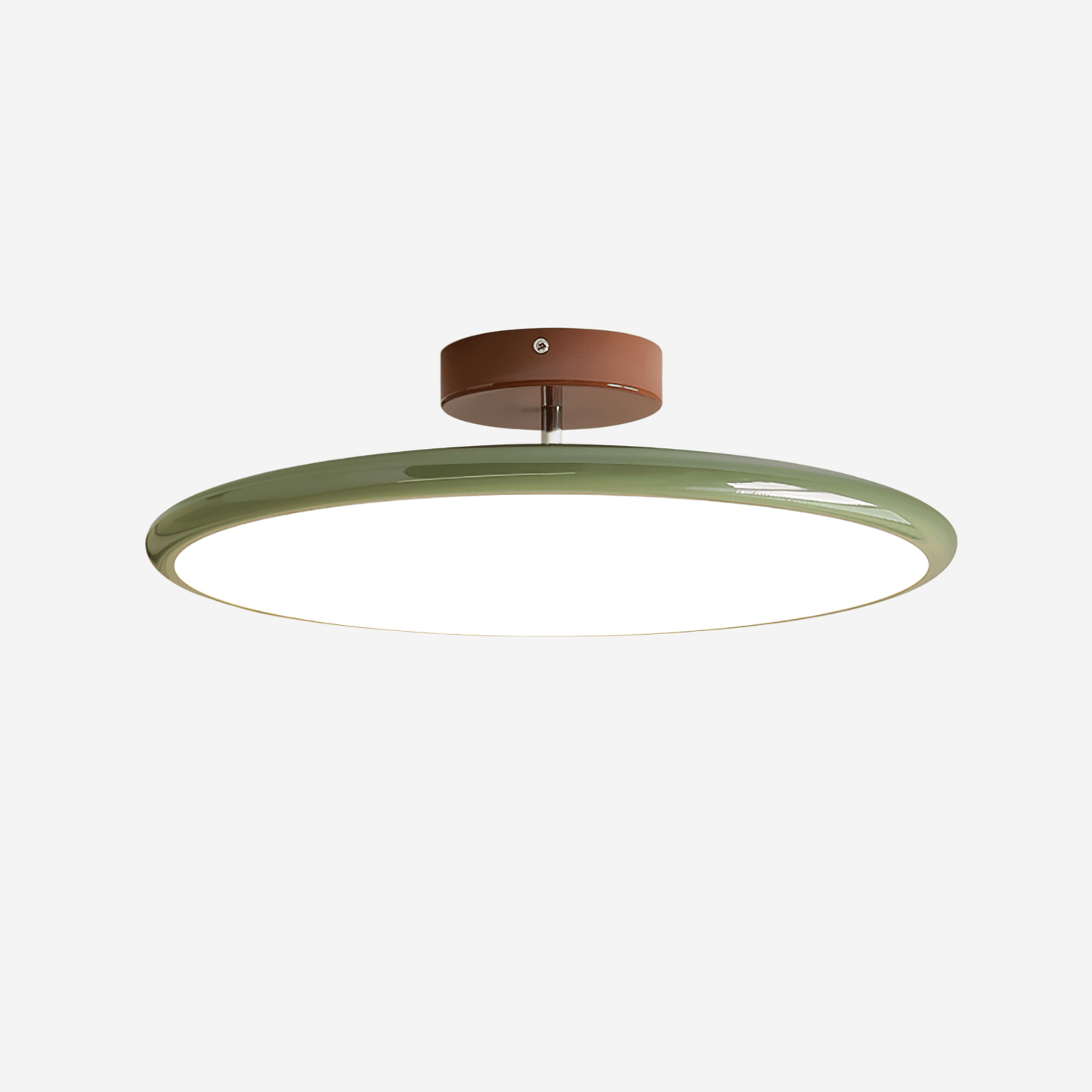 Drift Adjustable Ceiling Lamp ? 19.7″ x H 3.5″ / Green / Triac Warm Dimming