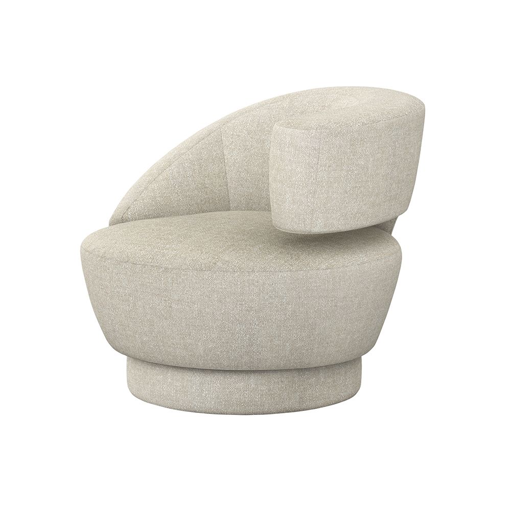 Interlude Arabella Swivel Chair