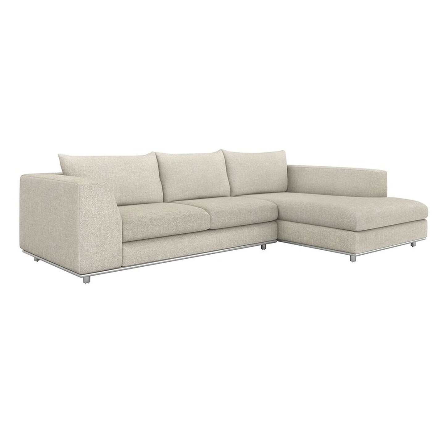 Interlude Comodo Chaise Sectional