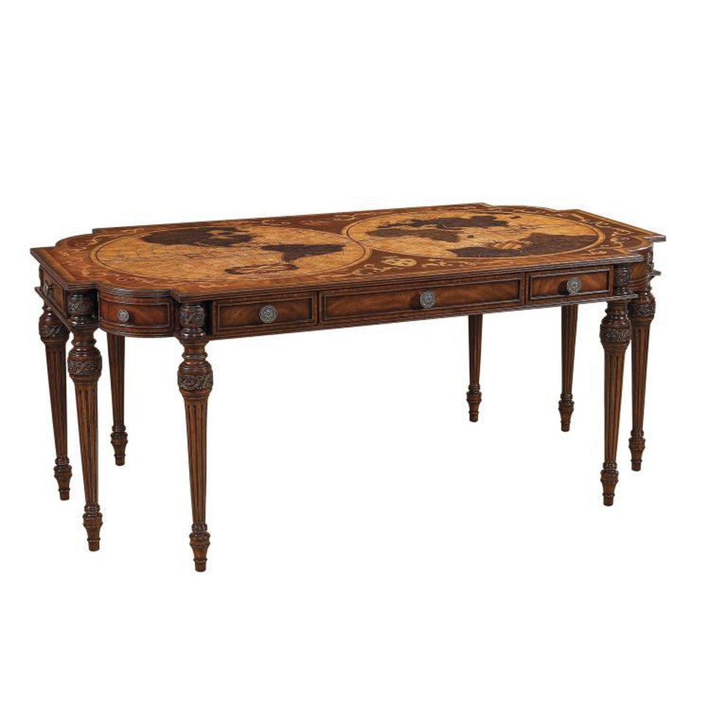 Maitland Smith Map Writing Desk