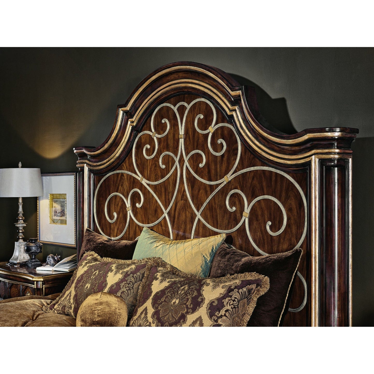 Maitland Smith Majorca Panel Bed - King (MAJ11)