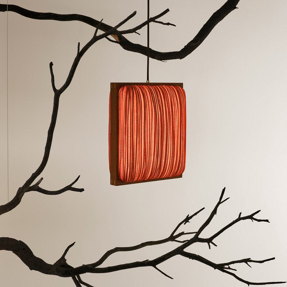 Simon Says Yes with Mahogany LED Pendant Light