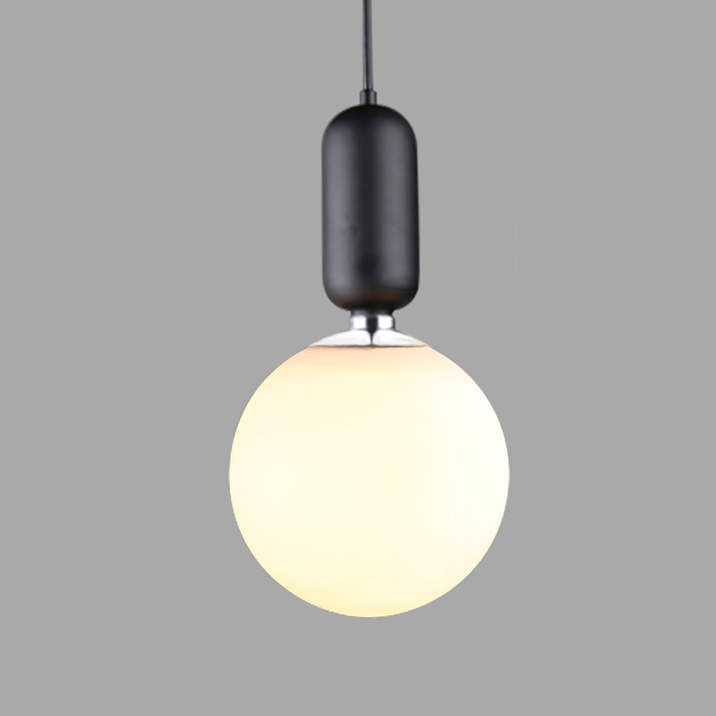 Aballs Pendant Light ? 11.8″ x H 18.8″ / Dia 30cm x H 48cm / Black + White Pendant light