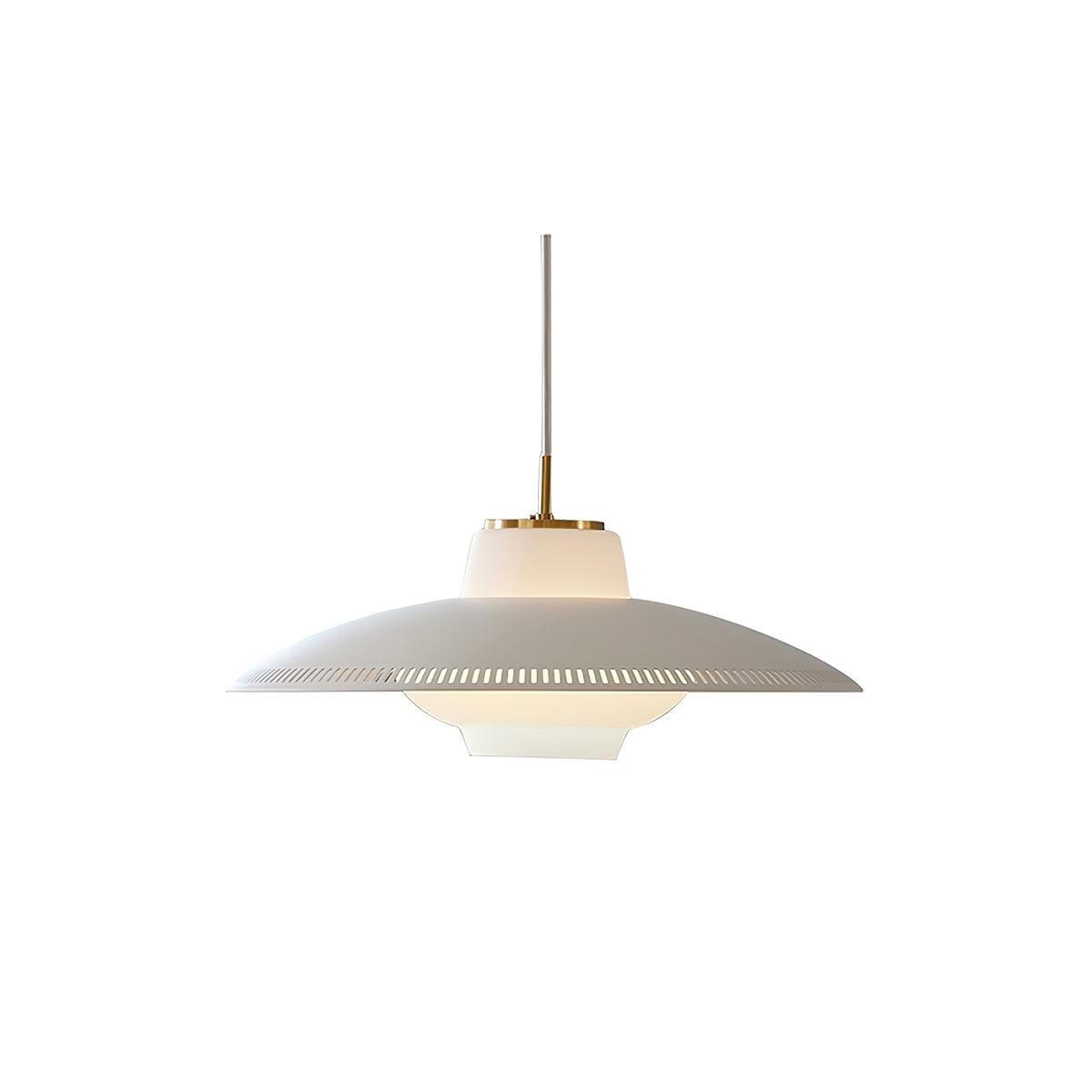 Alien Frisbee Pendant Lamp Dia 17.7″ x H 8.9″ / Dia 45cm x H 22.5cm / White Pendant light