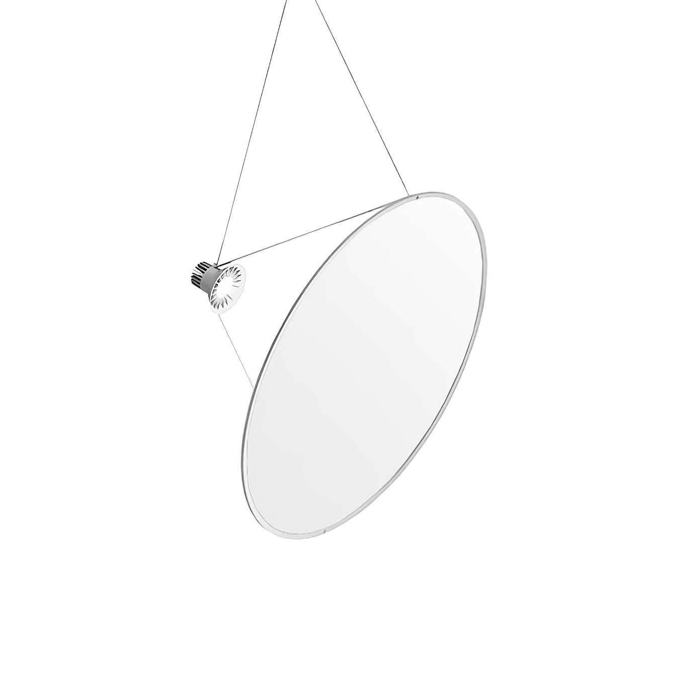 Amisol Pendant Lamp Dia 19.7’’ x 15.7’’ / Dia 50cm x H 40cm / White / Warm Light Pendant light