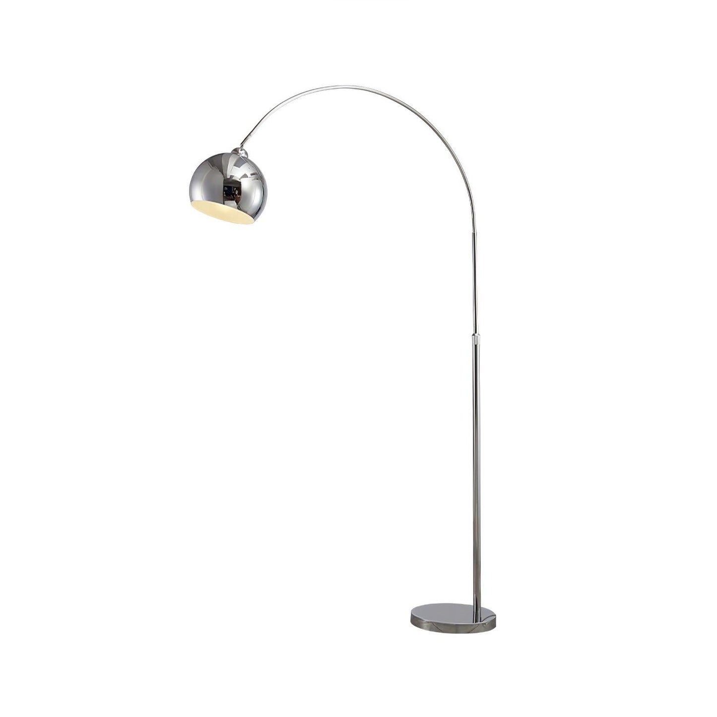 Angler Floor Lamp Dia 43.3″ x H 74.8″ / Dia 110cm x H 190cm / Chrome / US Plug Floor lamp