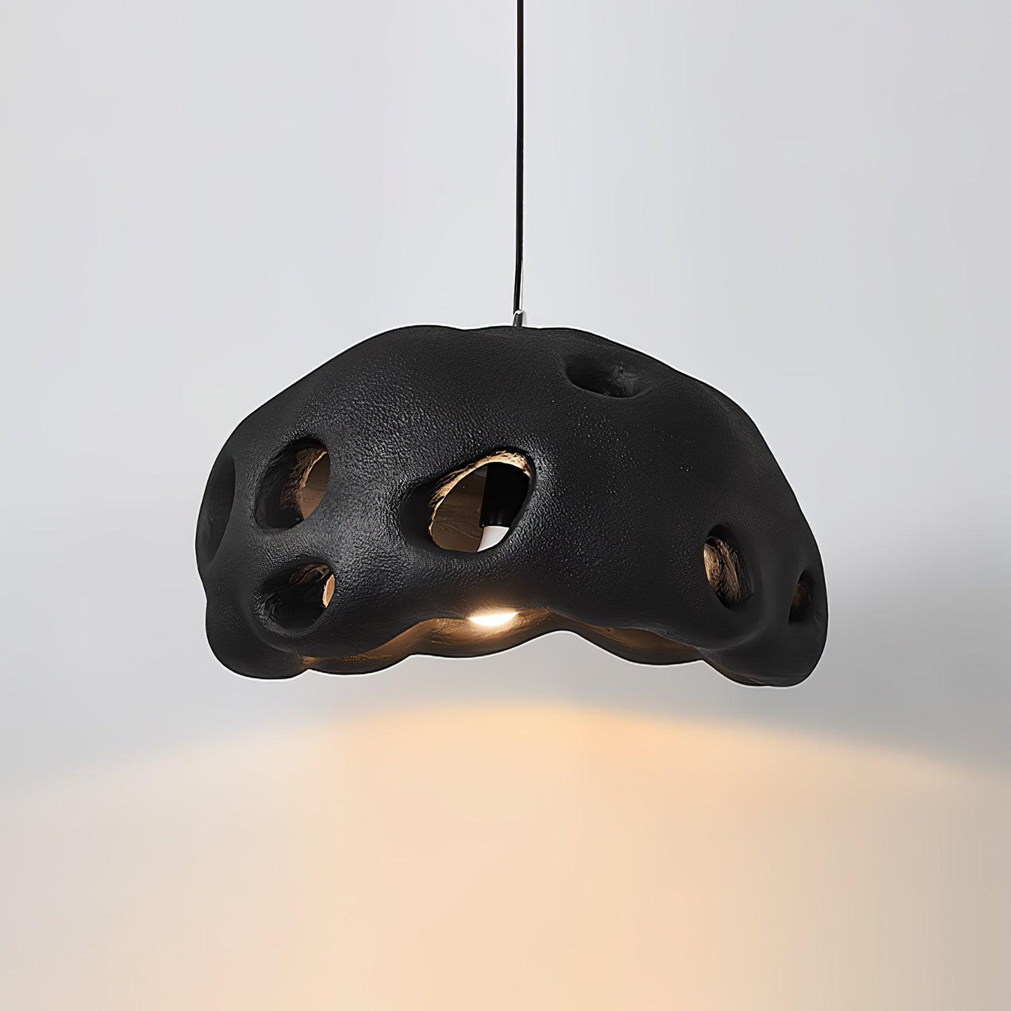 Ant Nest Pendant Lamp Dia 17.7″ x H 11″ / Dia 45cm x H 28m / Black Pendant light