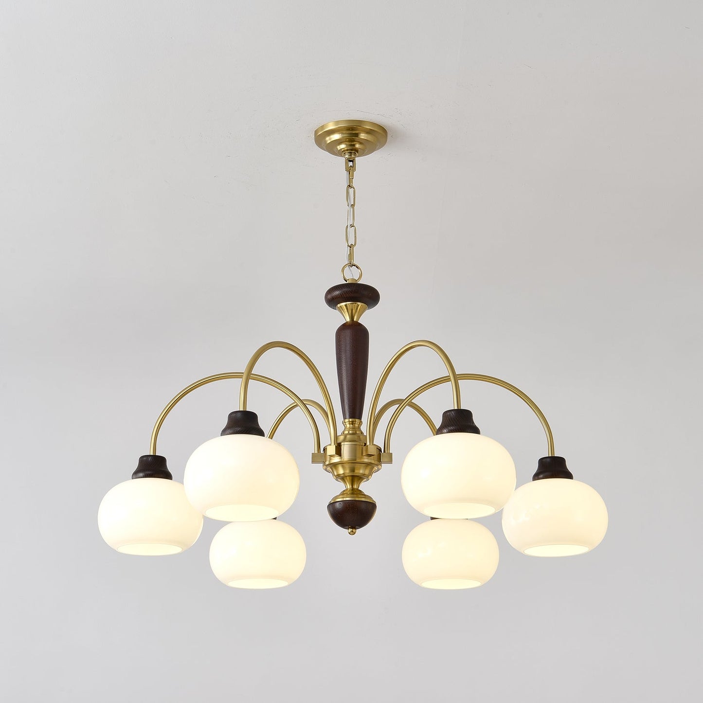 Arched Globe Chandelier Chandelier