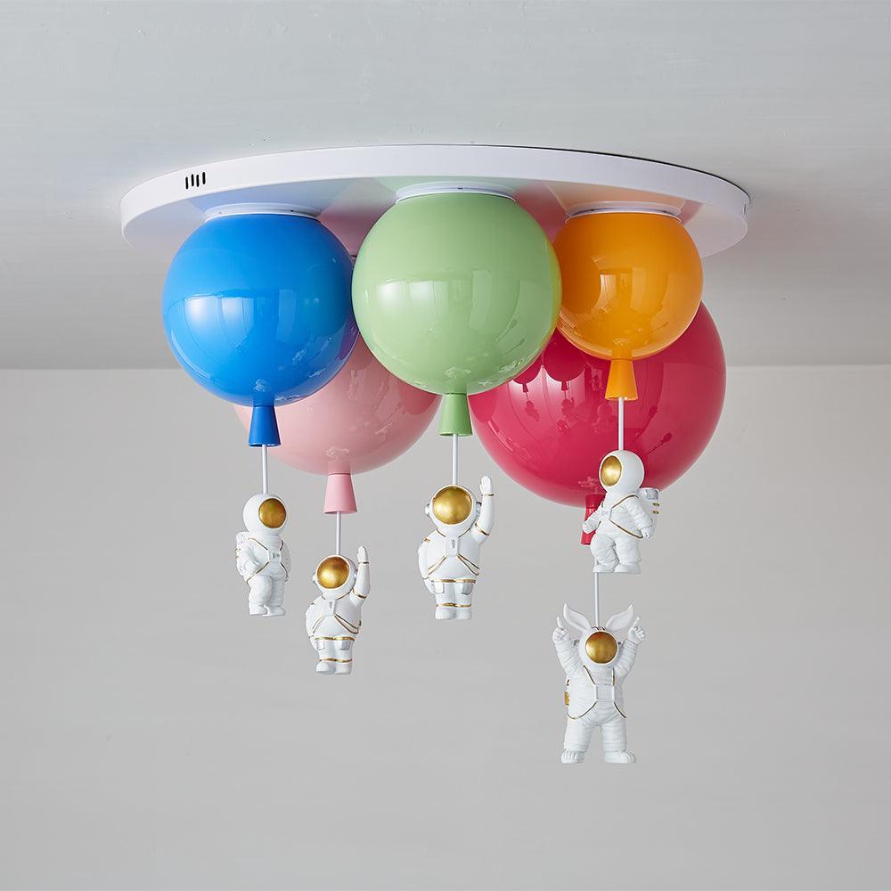 Astronaut Glossy Balloon Ceiling Lamp 5 heads ? 27.6″ / Dia 70cm / Model C Ceiling lamp