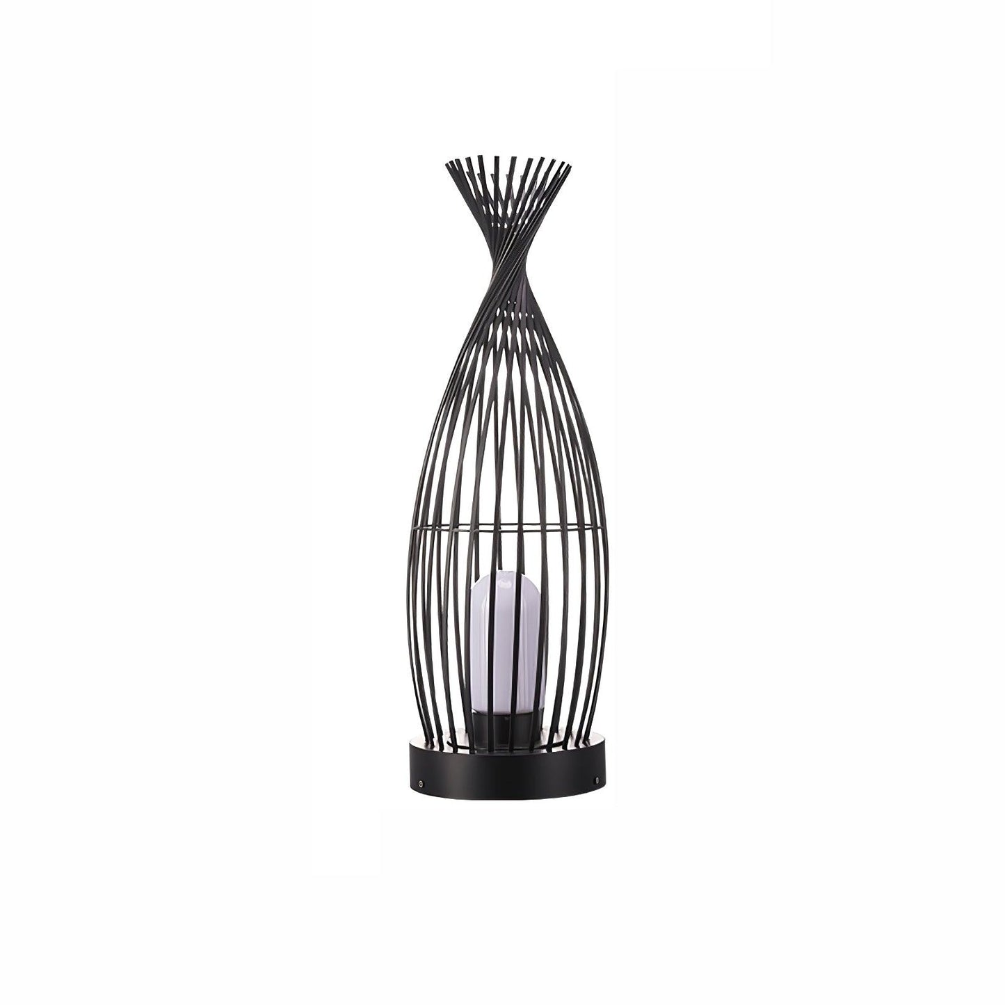 Aurora Orbis Lantern Outdoor Light ? 11.8″ x H 31.5″ / Dia 30cm x H 80cm / Model A: Wired Version / Warm Light Outdoor