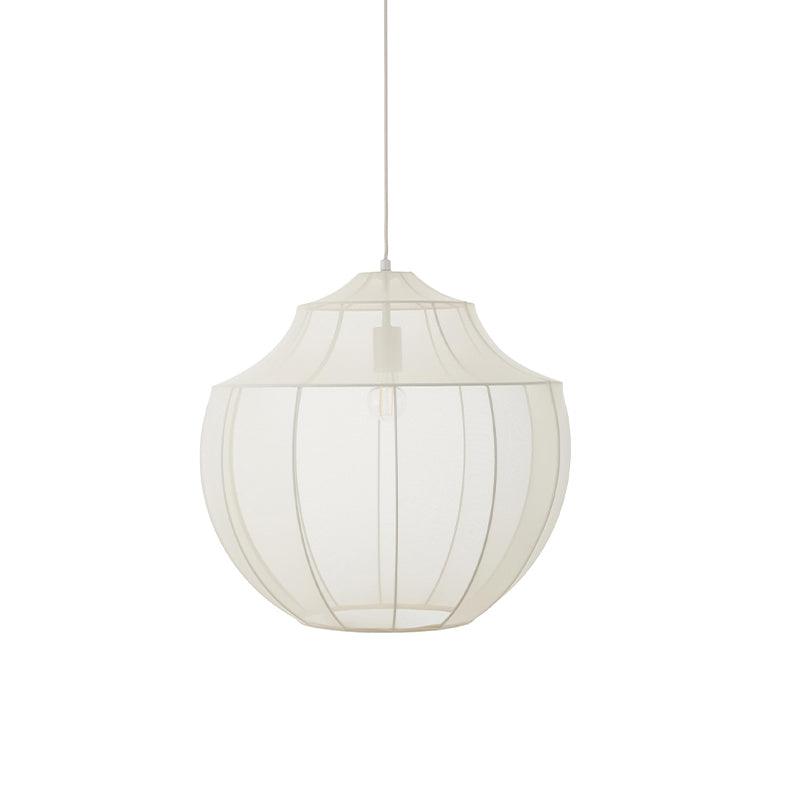 Beau Mesh Pendant Light Dia 20.5″ x H 20.5″ / Dia 52cm x H 52cm / White Pendant light