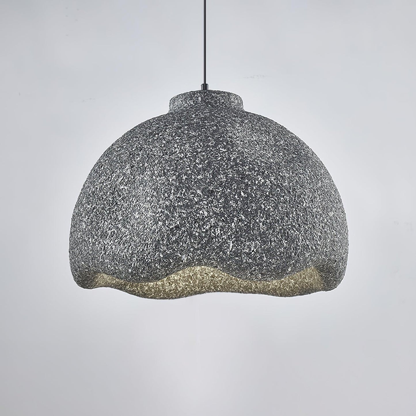 Bells Speckled Pendant Lamp Dia 23.6″ x H 17.3″ / Dia 60cm x H 44cm / Dark Grey Pendant light