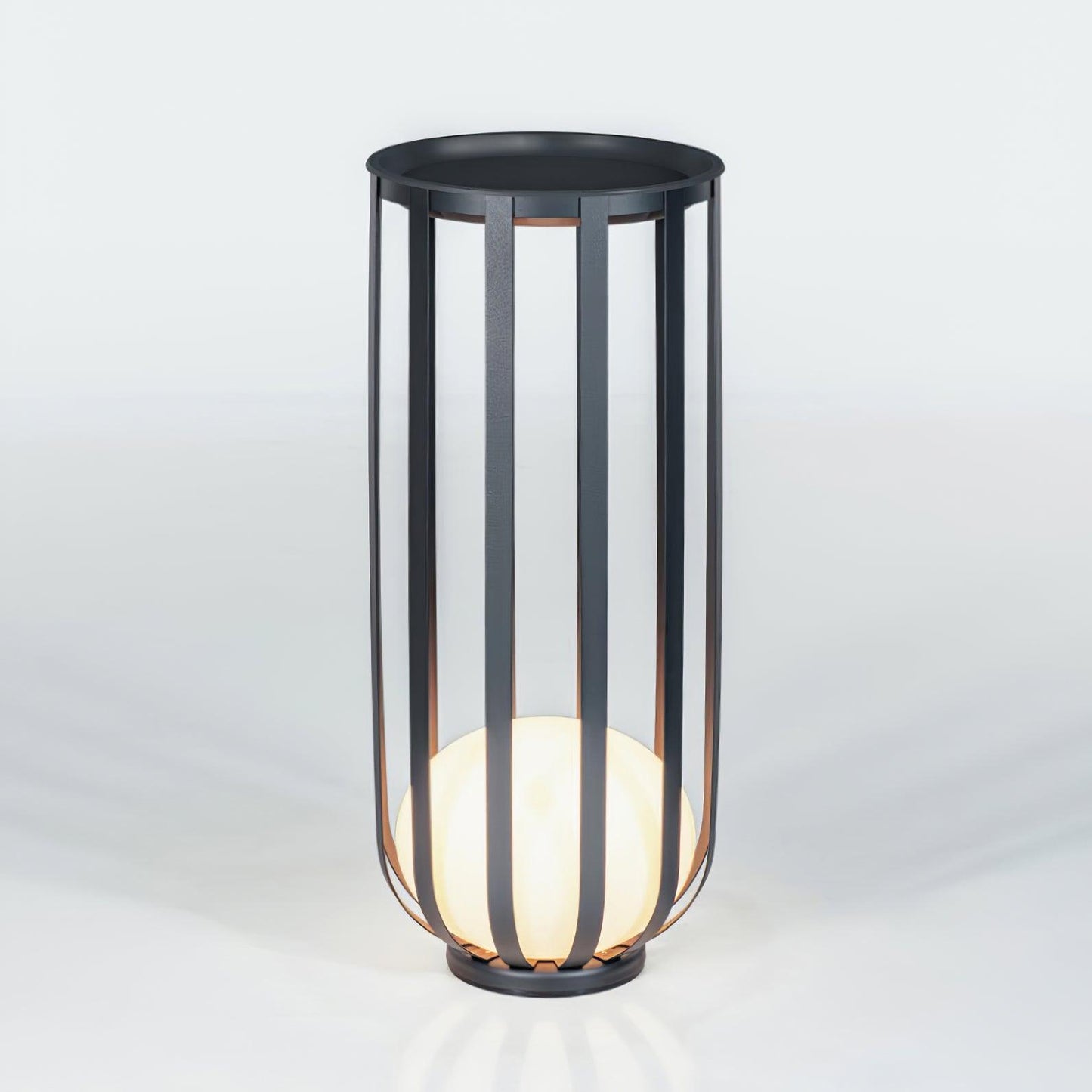 Bols Garden Outdoor Lamp Dia 15.4″ x H 37.4″ / Dia 39cm x H 95cm / Black / Warm Light Floor lamp