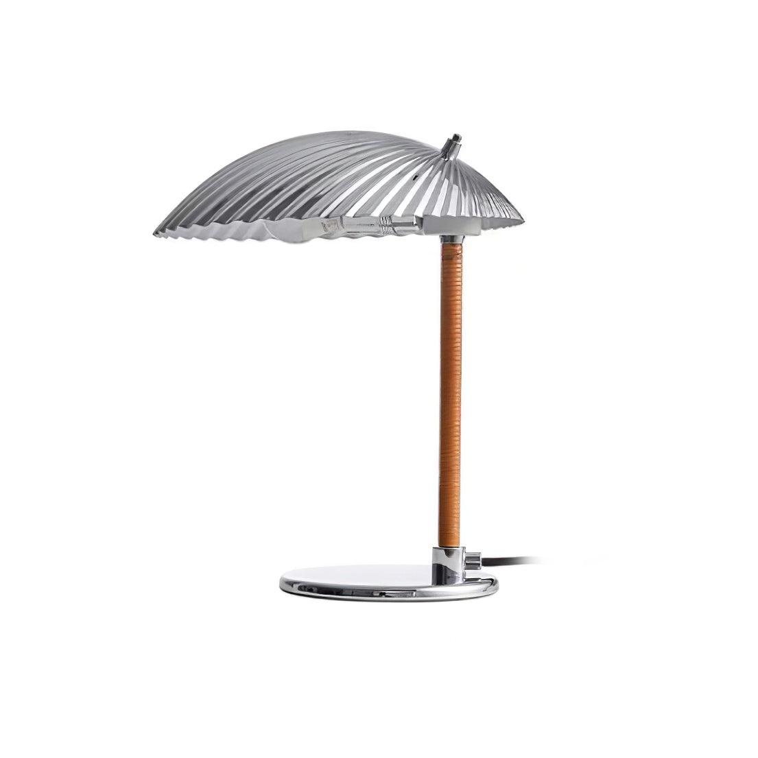Brass Shell Table Lamp Dia 10.5″ x H 12.8″ / Dia 27.5cm x H 32.5cm / Silver / US Plug Table lamp