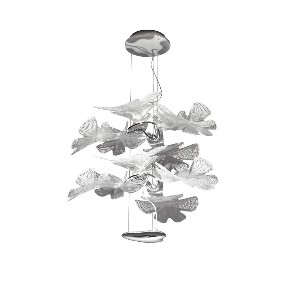 Chlorophilia Suspension Light Model B / Dia 78cm x H 150cm / Warm White Chandelier