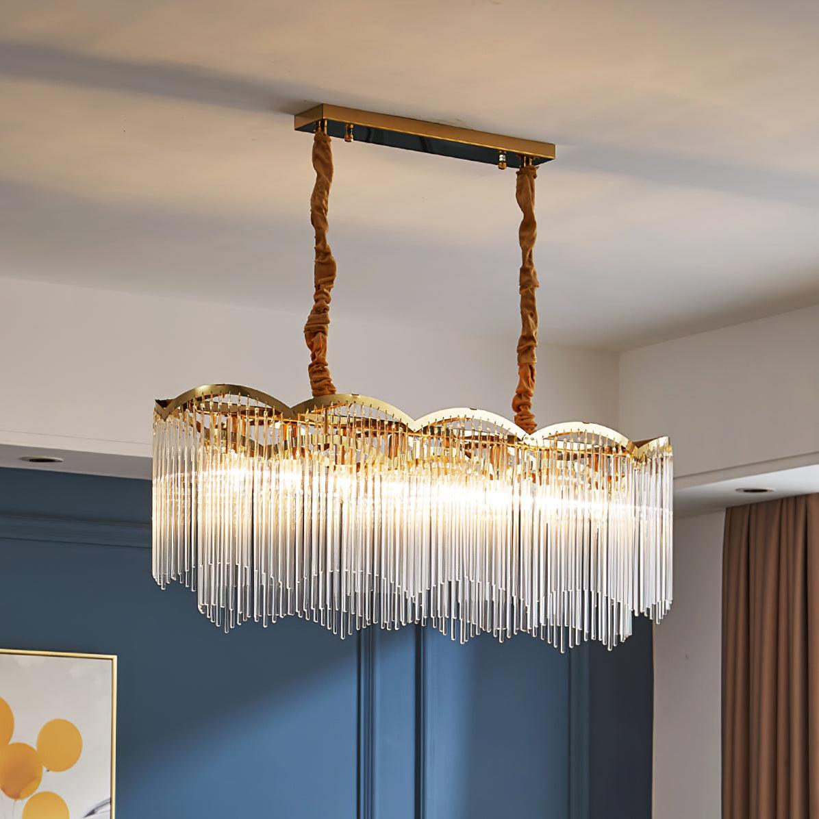 Classic Maria Theresa Light Φ 37.4″ X H 13.8″ / Dia 95cm X H 35cm / Gold Chandelier