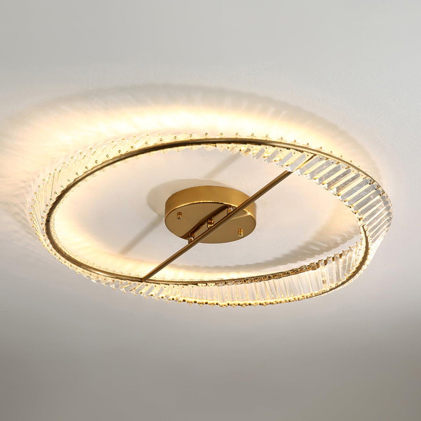 Crystal Rings Ceiling Lamp Ceiling lamp