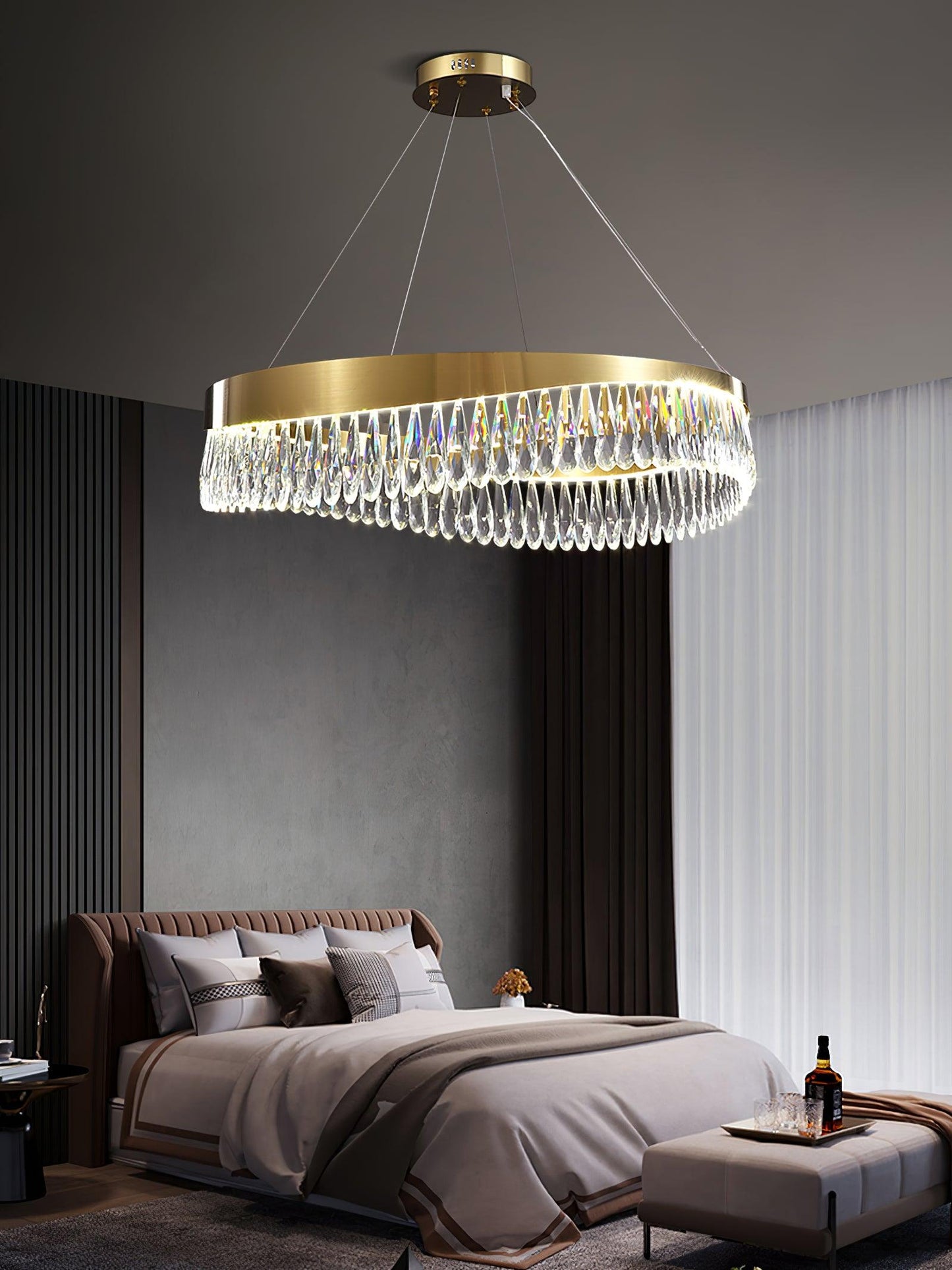 Crystal Sticks Chandelier Chandelier