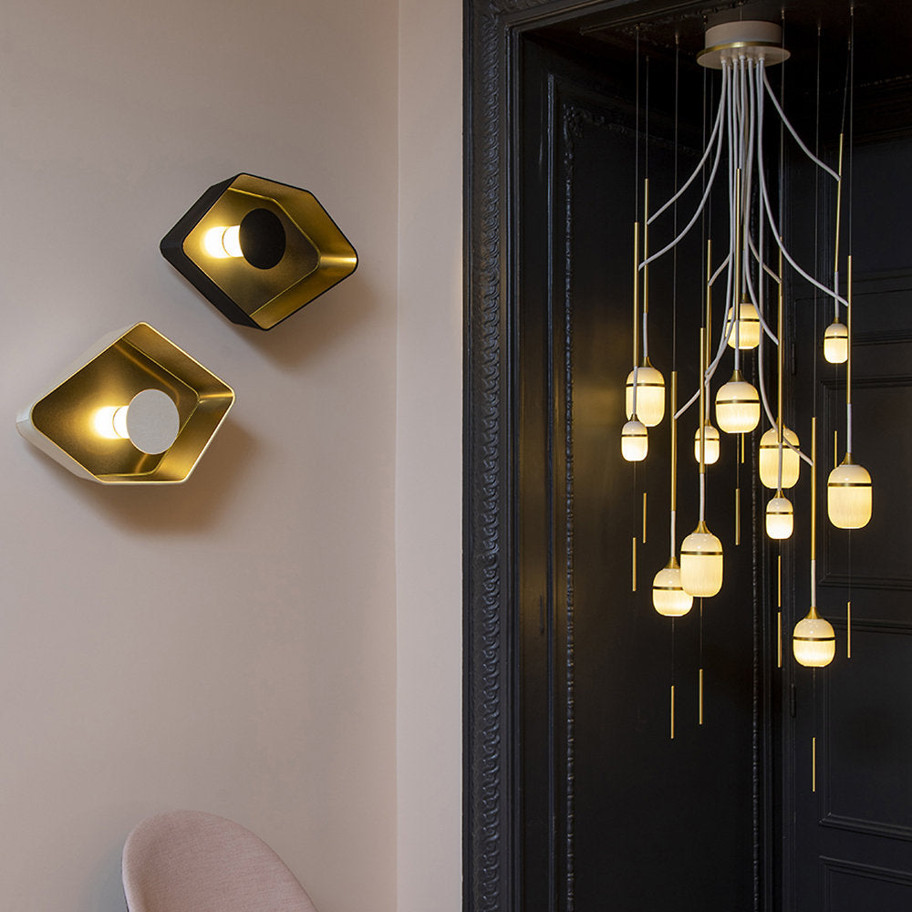 Chandelier Fleur de Kaolin