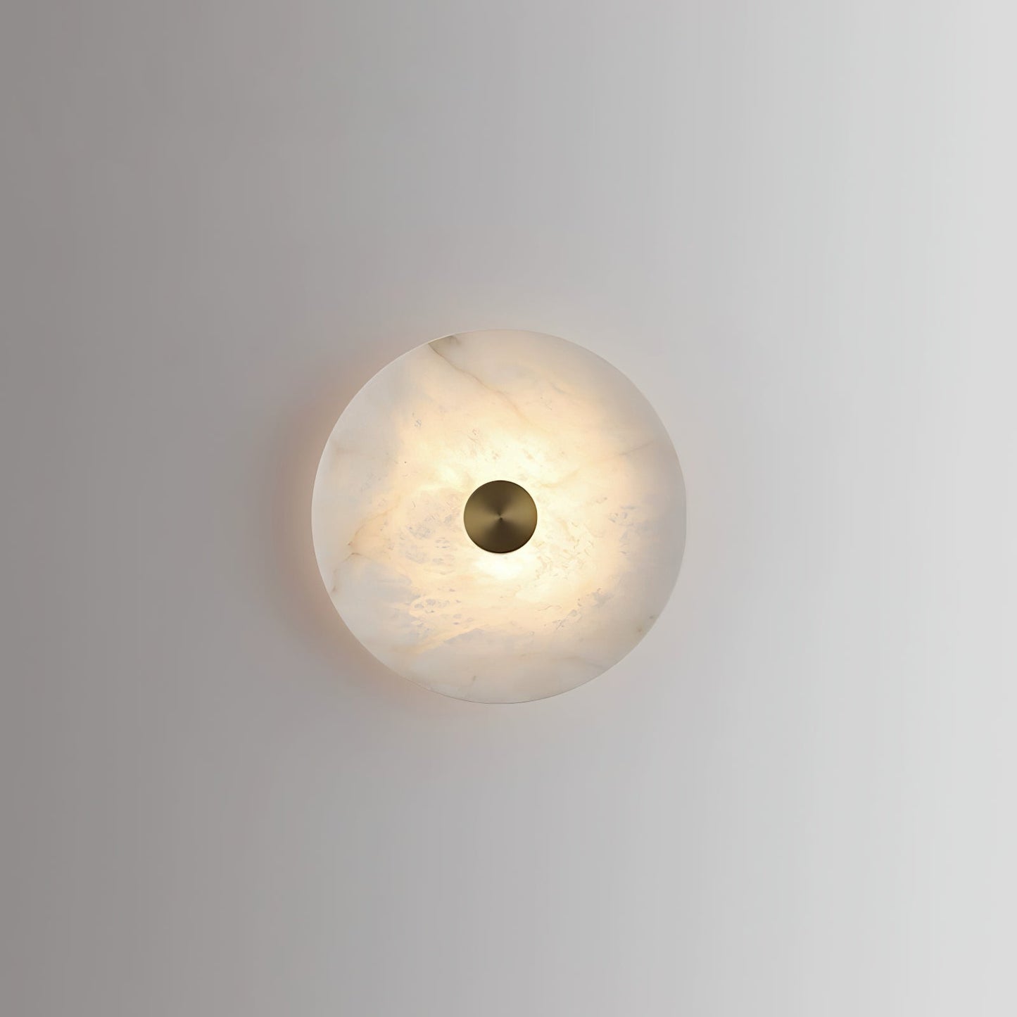 Disc Shaped Alabaster Wall Light Wall lamp