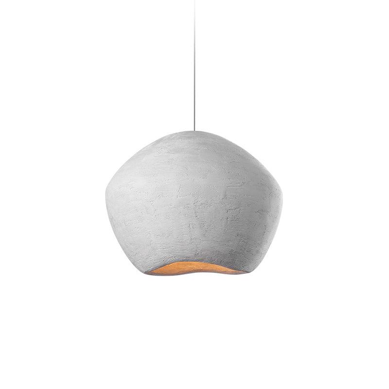 Dome Pendant Lamp Dia 23.6″ x H 23.2″ / Dia 60cm x H 59cm / White Pendant light