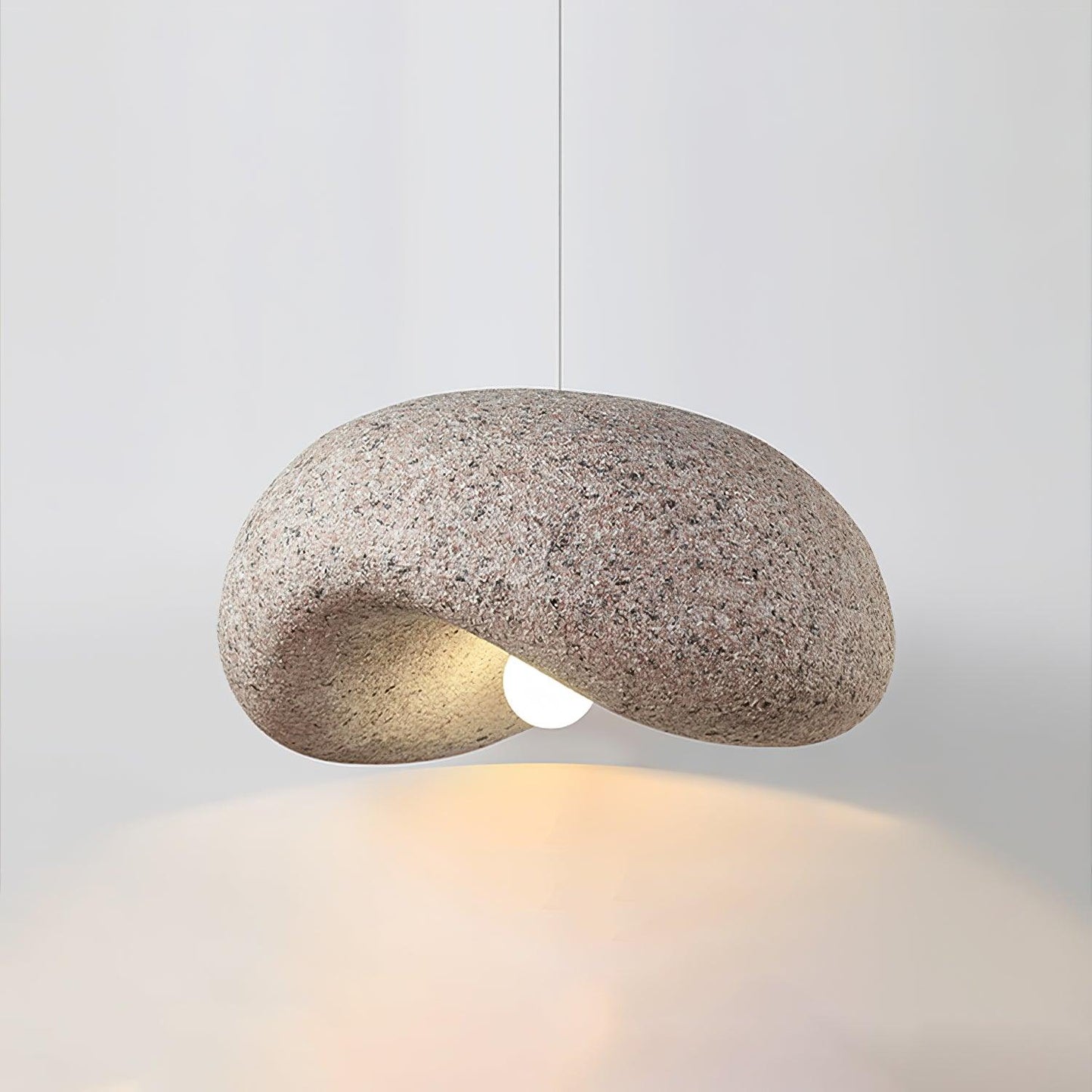 Dunia Speckled Pendant Lamp ? 15.7″ x H 6.7″ / Dia 40cm x H 17cm / Light pink Pendant light