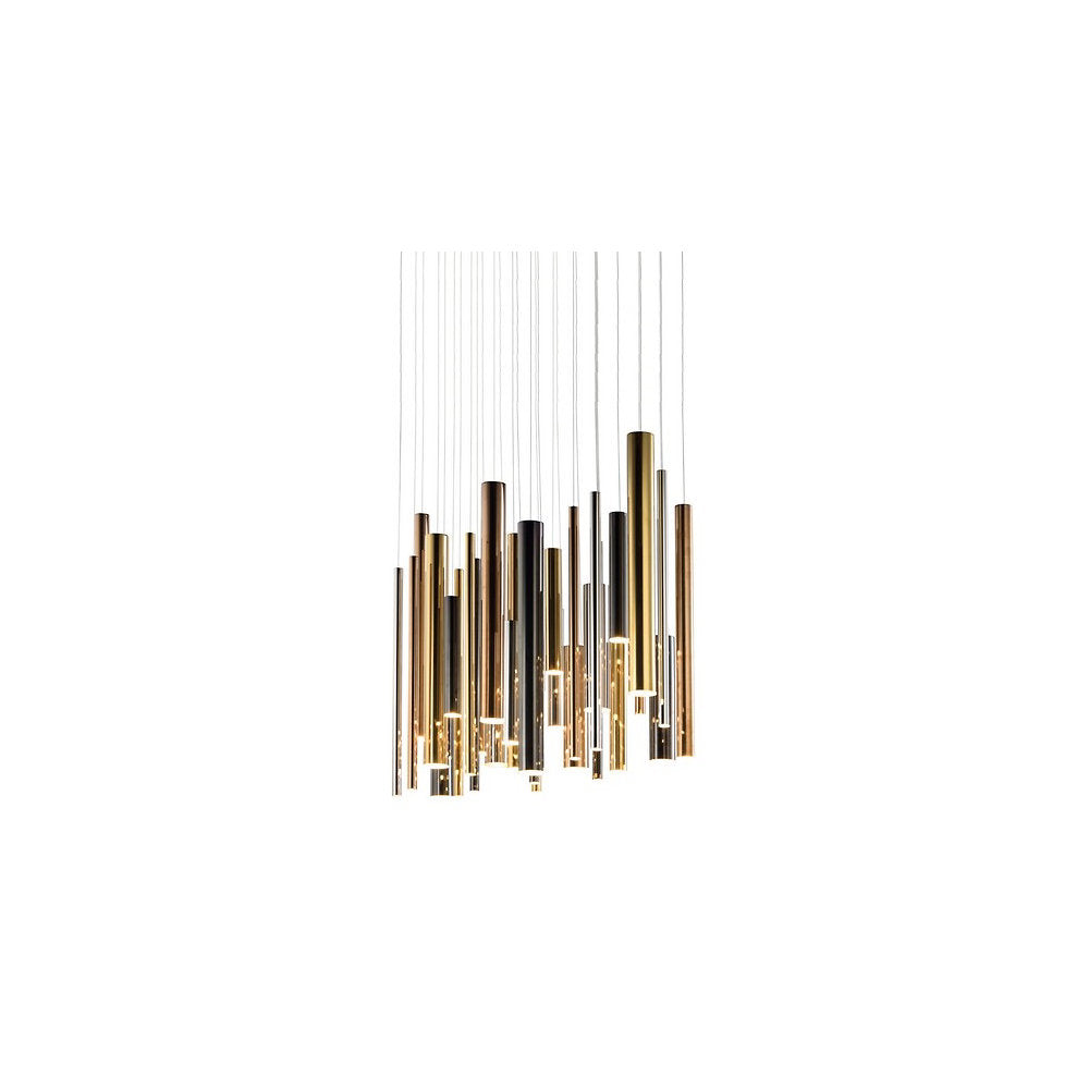Flute LED Multi Light Pendant