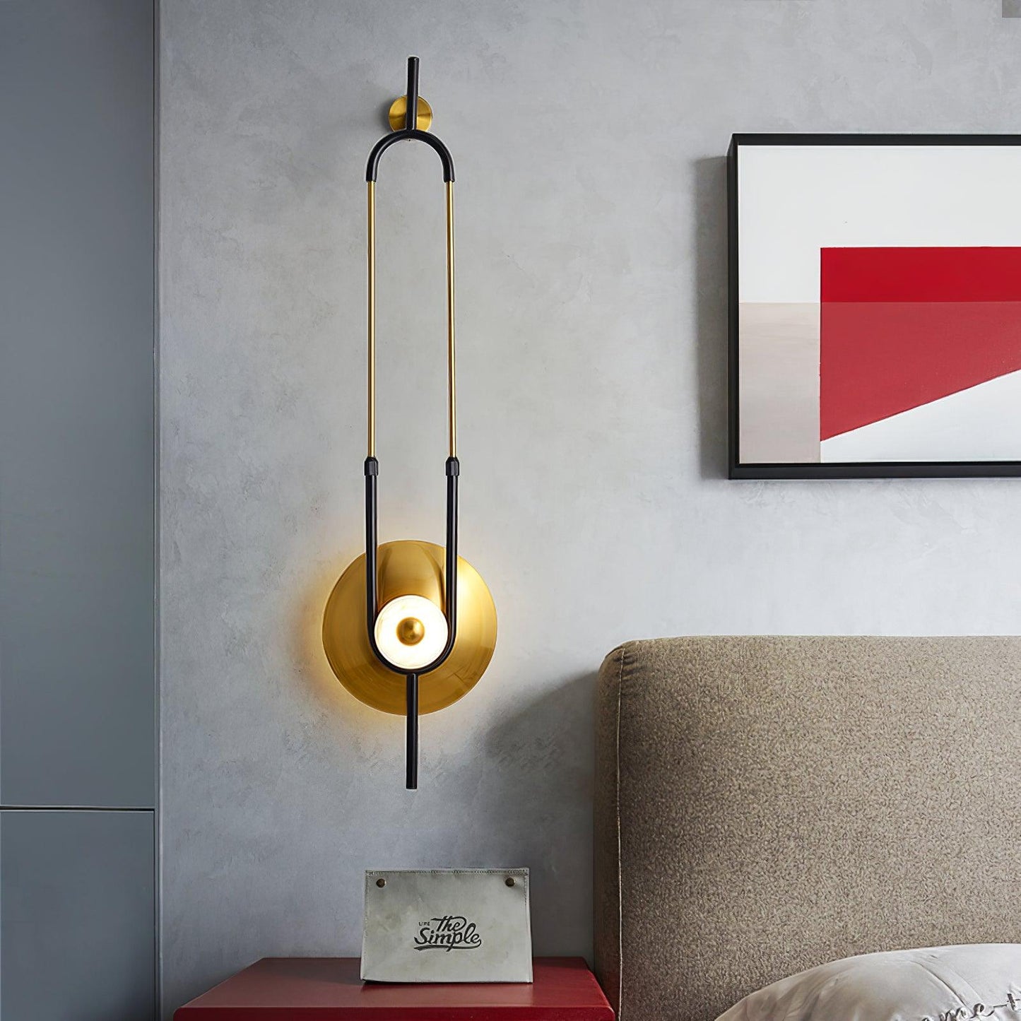 Ellipse Ring Marble Wall Light Wall lamp