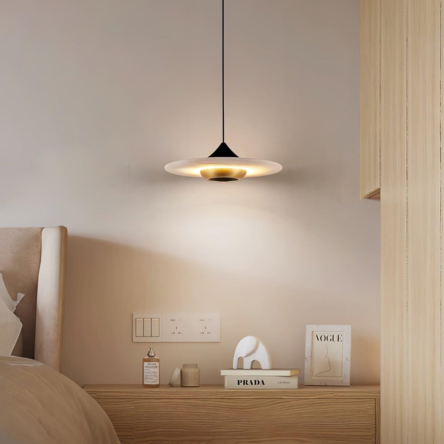 Flying Saucer Marble Pendant Lamp Pendant light