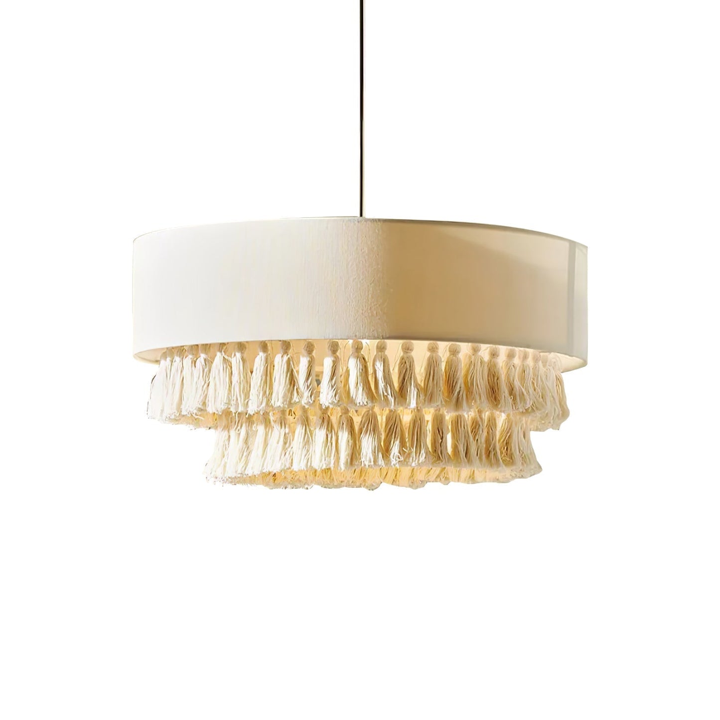 Freya Pendant Pendant Lamp Dia 23.6″ x H 12.2″ /Dia 60cm x H 31cm / Beige Pendant light