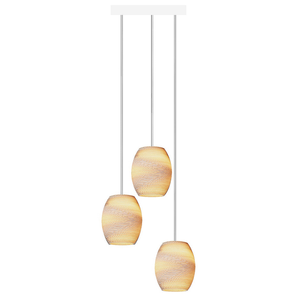 Scraplights Cluster Oliv Multi-Light Pendant