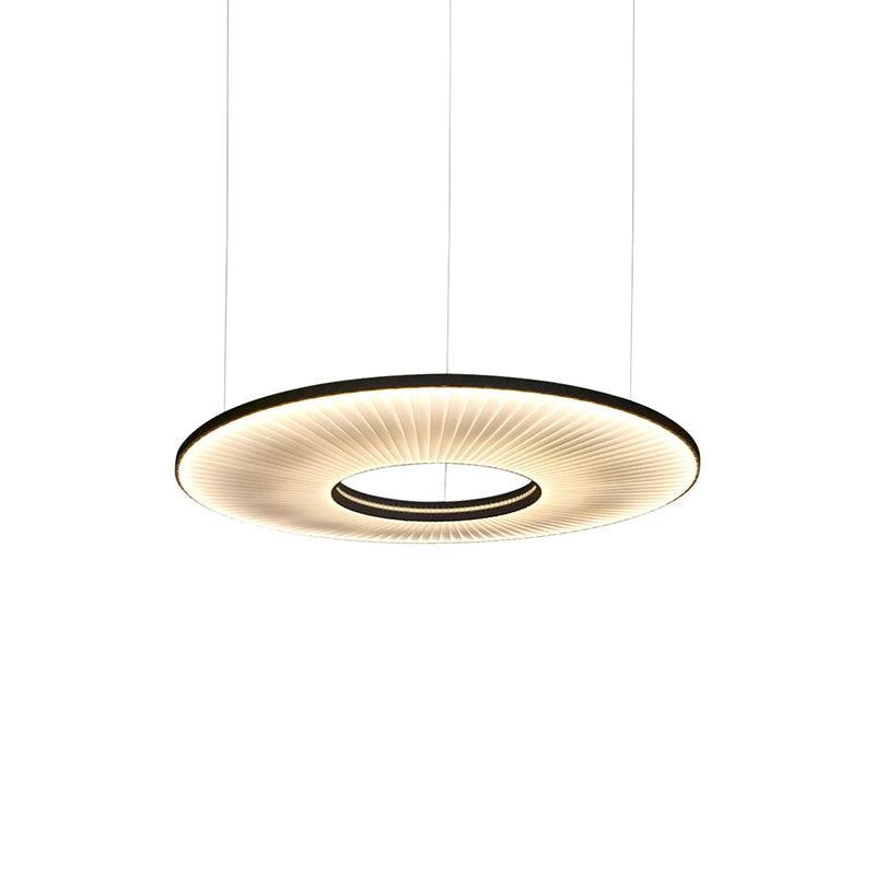 Iris Pendant Lamp Horizontal ? 31.5″ x H 1.4″ / Dia 80cm x H 3.5cm / White / Dual Color Temperature Pendant light