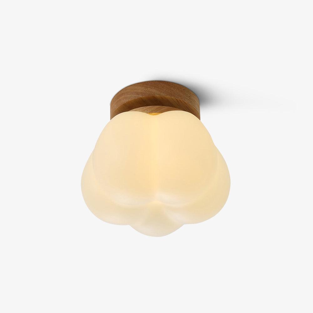Kapok Flower Mini Ceiling Lamp Dia 7.1″ x H 6.3″ / Dia 18cm x H 16cm / White Ceiling lamp
