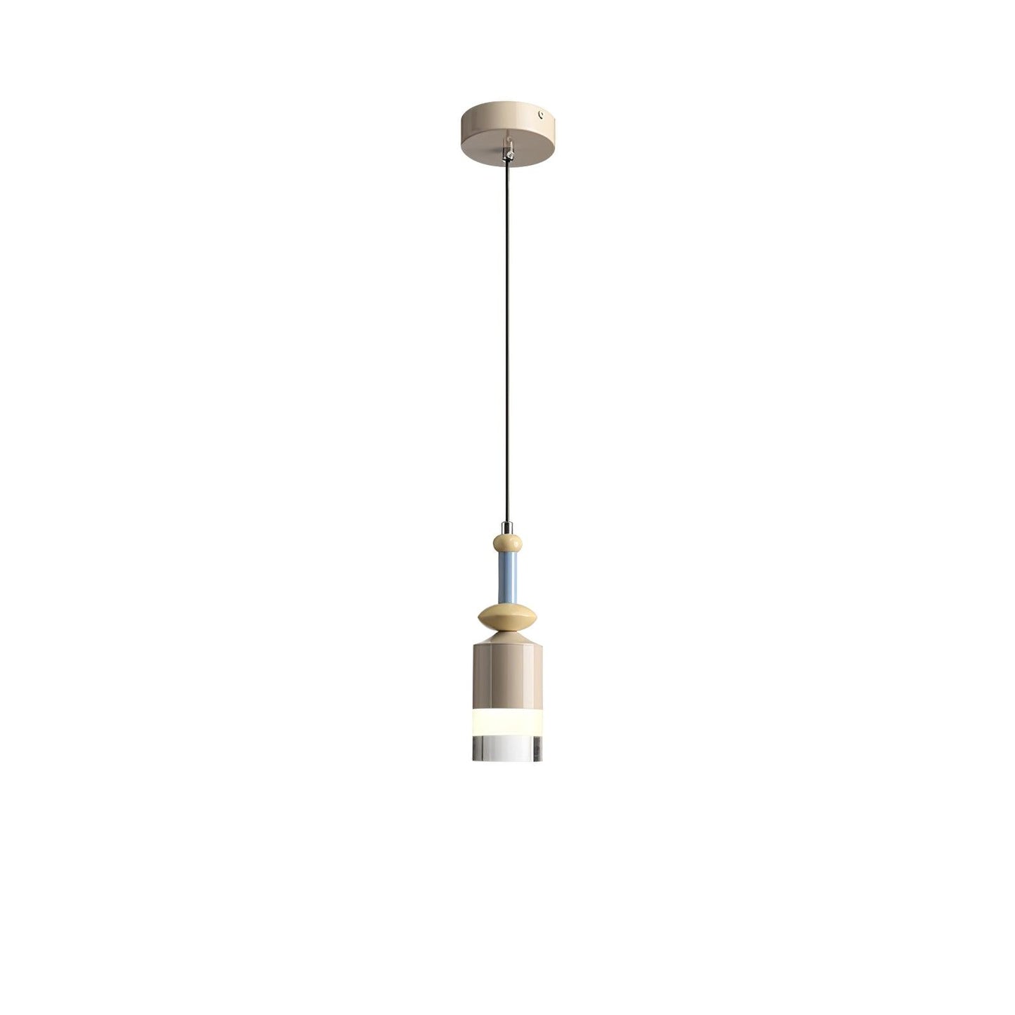 Lariat Pendant Lamp Model C ? 2.8″ x H 9.1″ / Dia 7cm x H 23cm / Combination 2 Pendant light