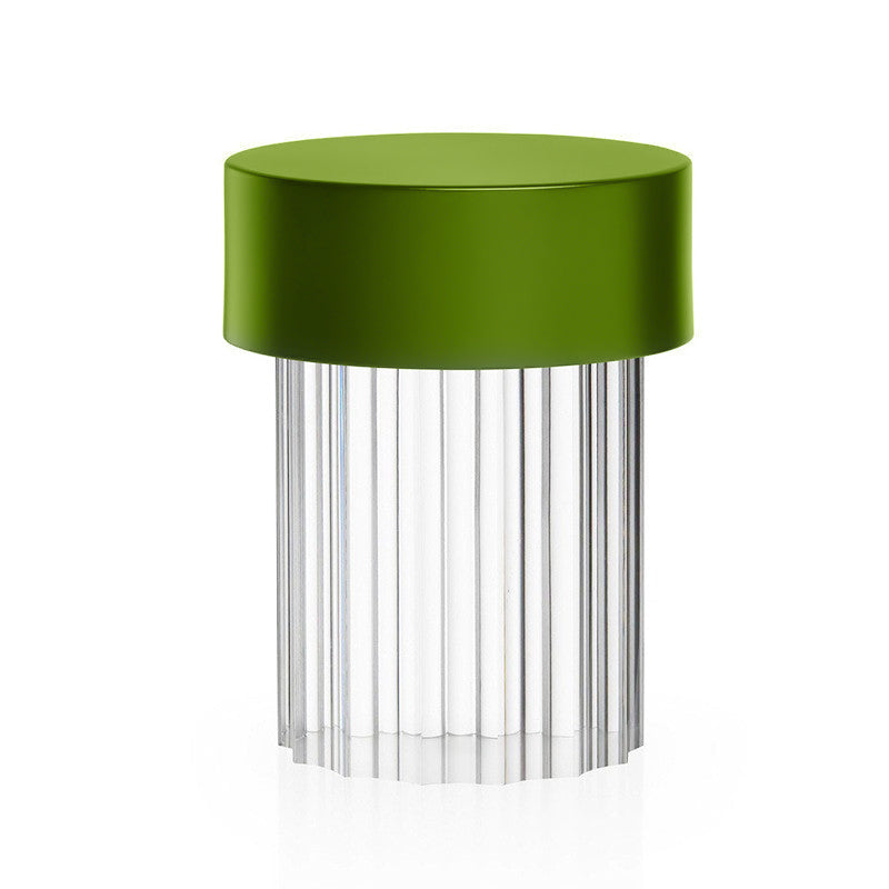 Last Order Portable Table Lamp Model B ? 3.9″ x H 5.5″ / Dia 10cm x H 14cm / Green & Clear / Touch Infinite Dimming