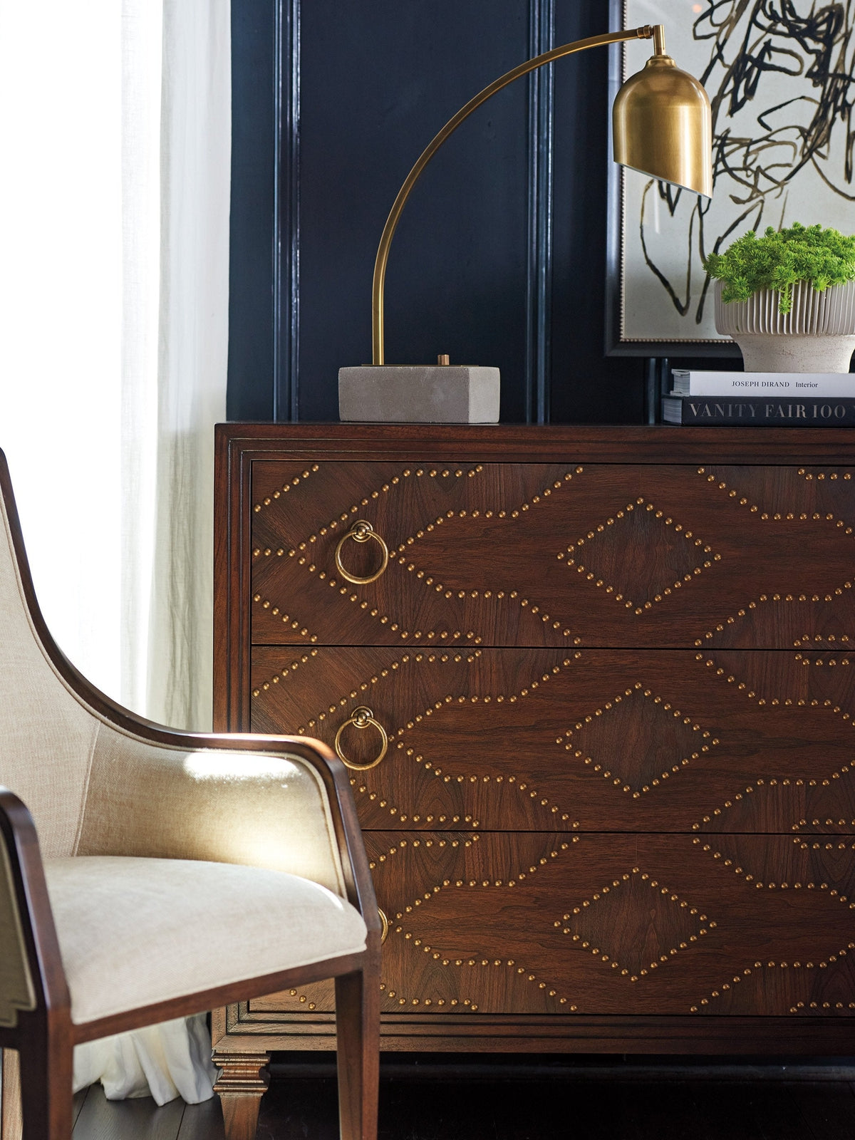 Lexington Silverado Woodland Drawer Hall Chest