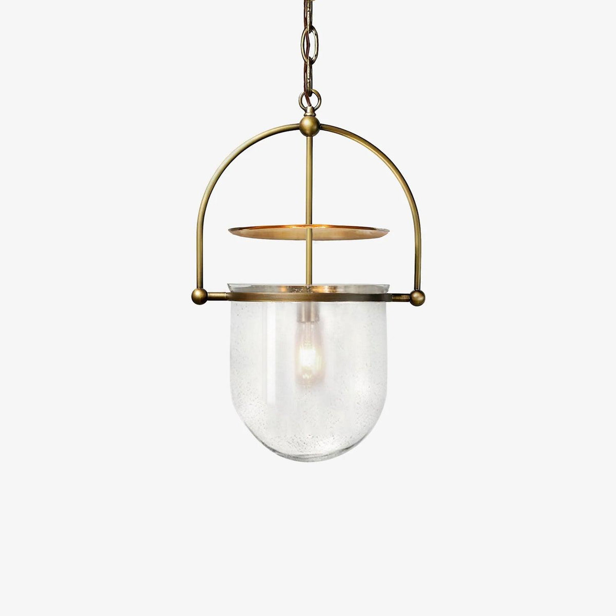 Lorford Cup Pendant Light Dia 13.4″ x H 19.7″ / Dia 34cm x H 50cm / Gold & Clear Pendant light