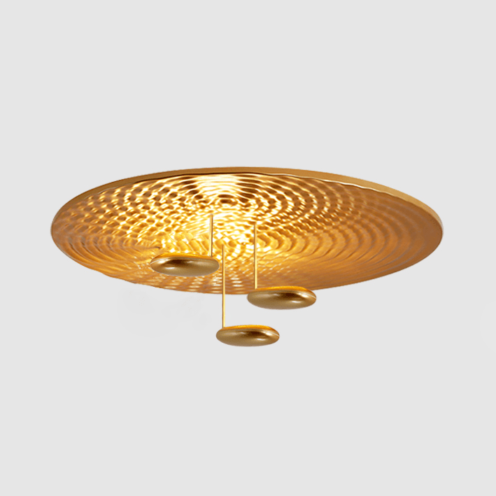 Mercury Ceiling Lamp 3 Head Dia 23.6″ x H 17.3″/ Dia 60cm x H 44cm / Gold / Warm White Ceiling lamp
