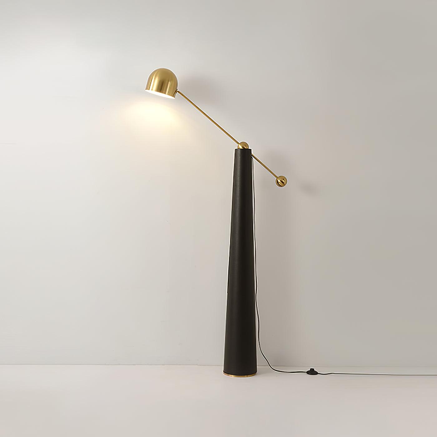 Metronome Floor Lamp Dia 41.3″ x H 68.9″ / Dia 105cm x H 175cm / Black / US Plug Floor lamp