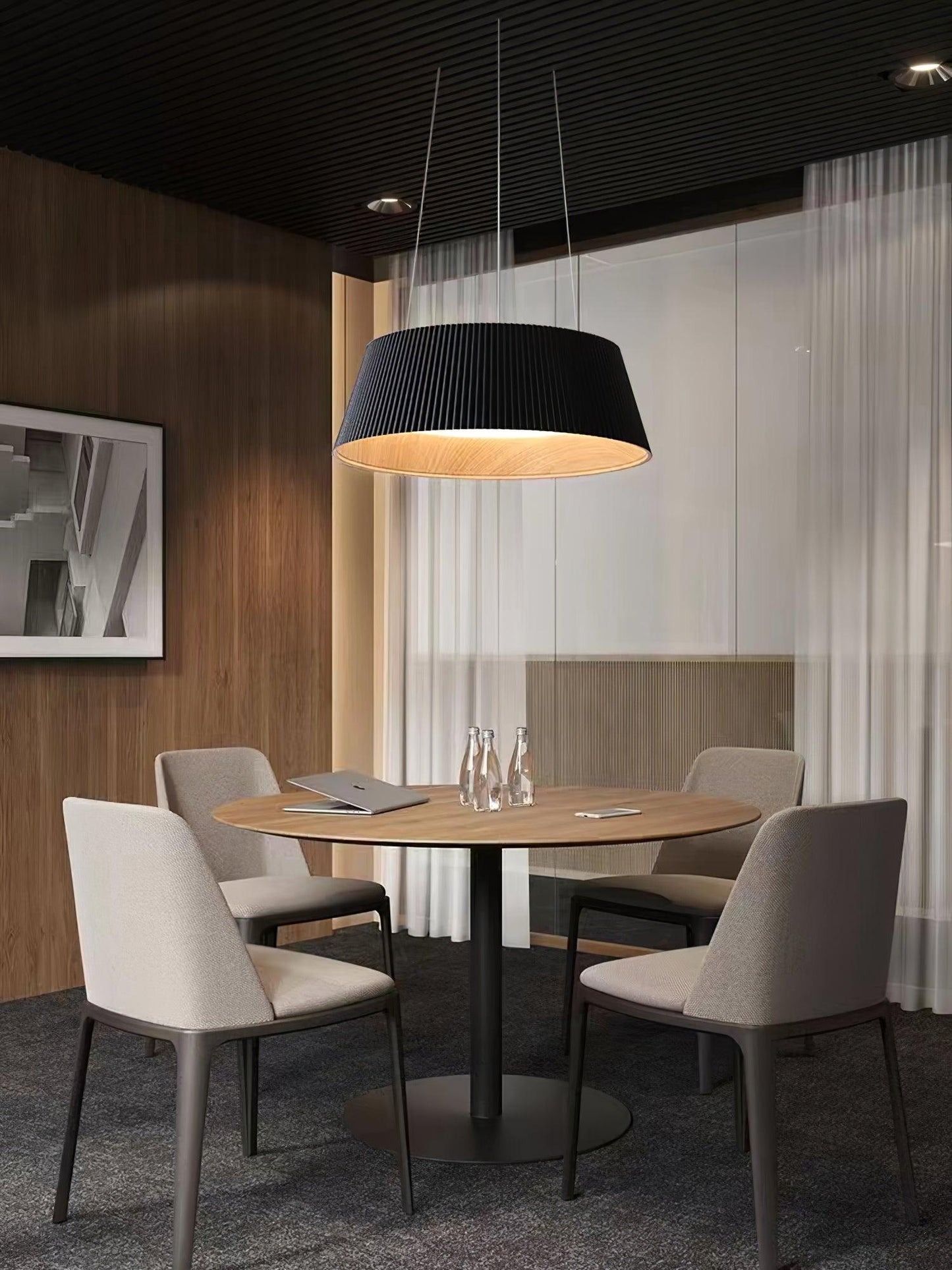 Modern Ribbed Pendant Light Pendant light