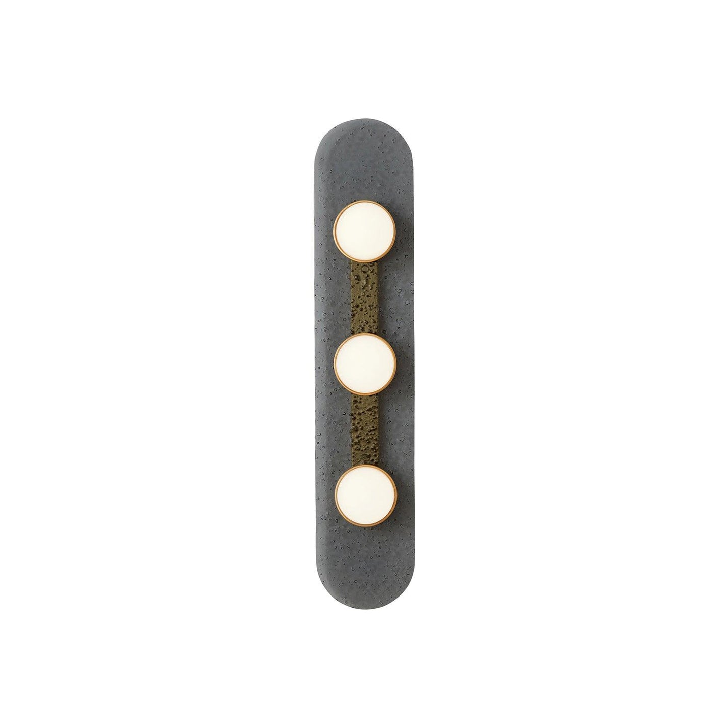 Modulo Wall Light 3 heads Dia 4.7″ x H 19.7″ / Dia 12cm x H 50cm / Gold + Smoke grey / Warm Light Wall lamp