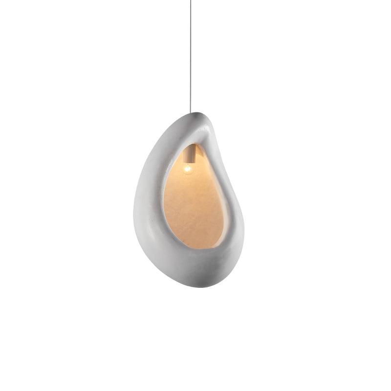 Nula Pendant Lamp Dia 13.7″ x H 21.6″ / Dia 35cm x H 55cm / White Pendant light