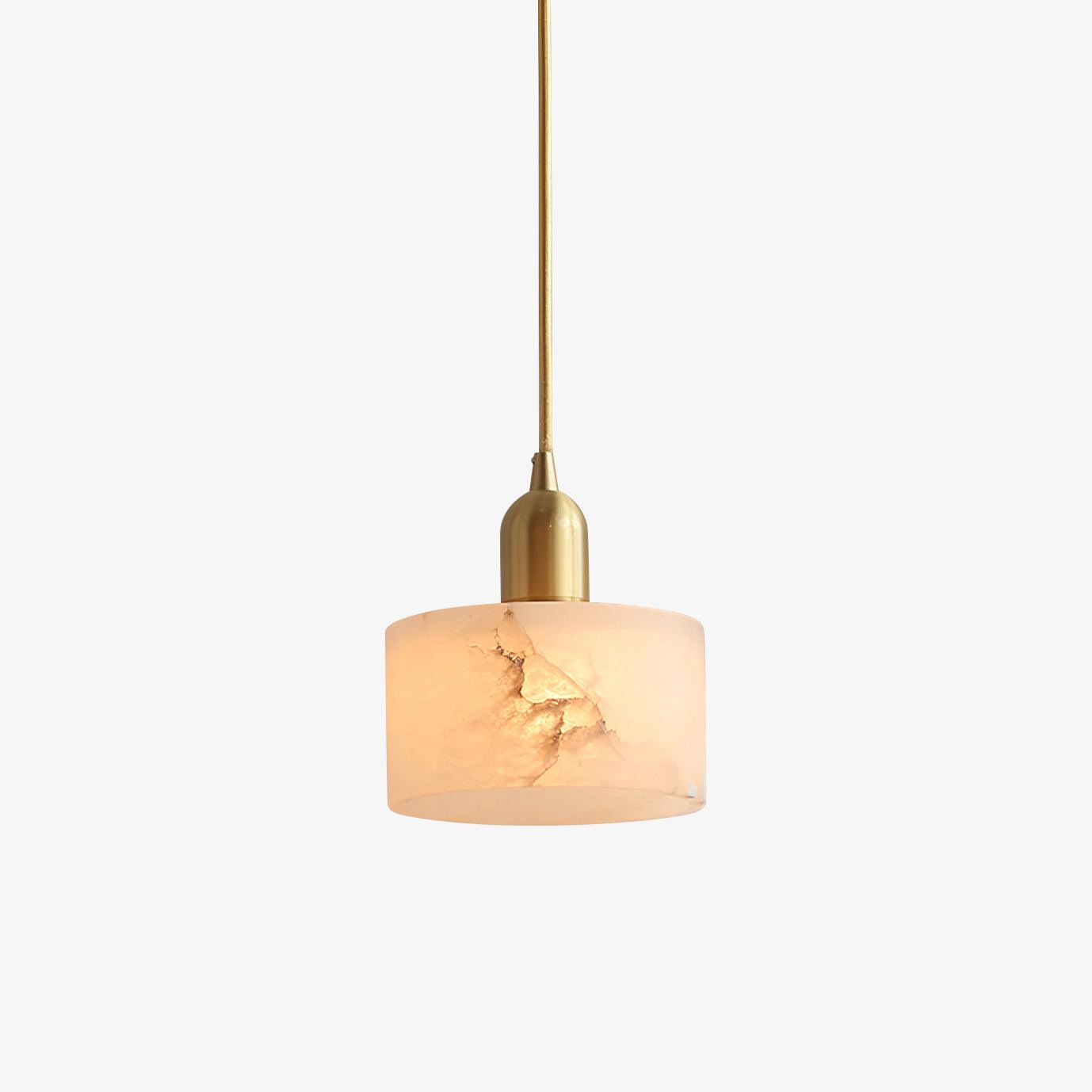 Odyssey Pendant Light ? 5.5″ x H 5.9″ / Dia 14cm x H 15cm / Brass + White Pendant light