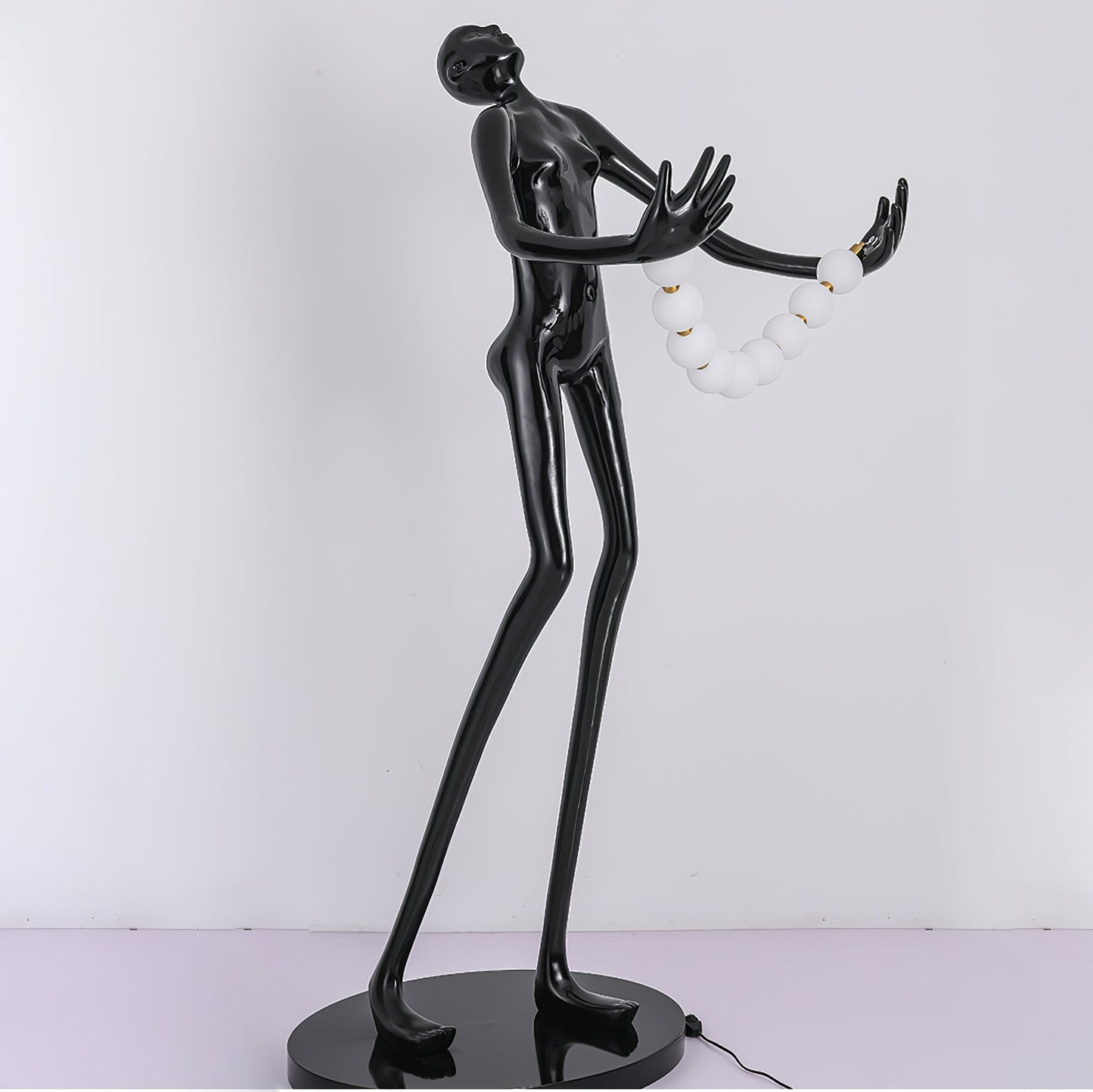 Orb Juggler Sculpture Floor Lamp Floor lamp