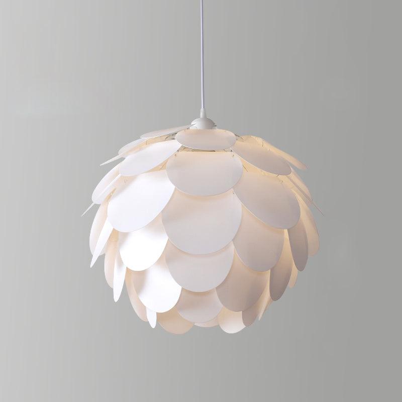 Pinecone Pendant Light ? 15″ x H 12.6″ / Dia 38cm x H 32cm / White Pendant light