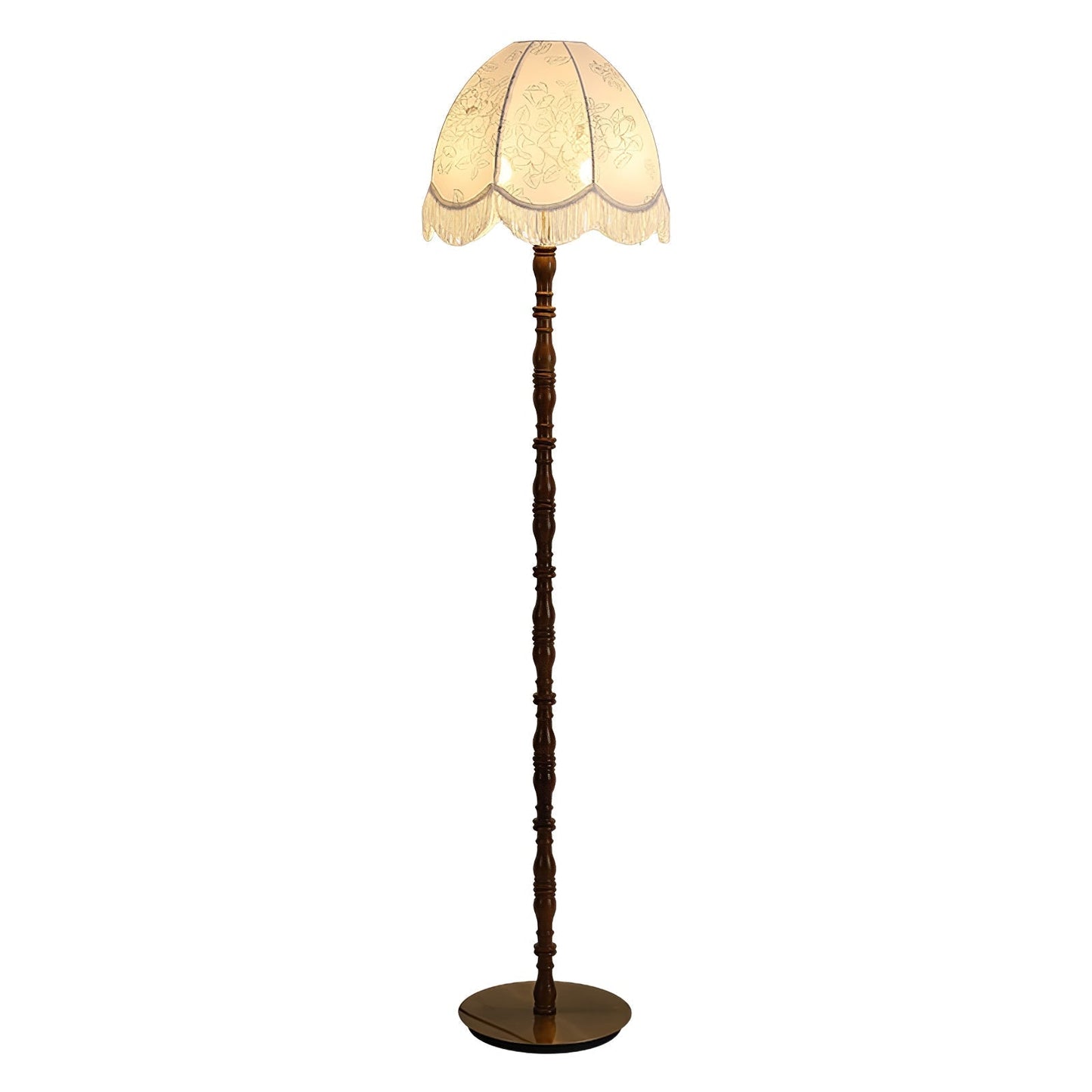 Printed Tassel Floor Lamp Floor lamp