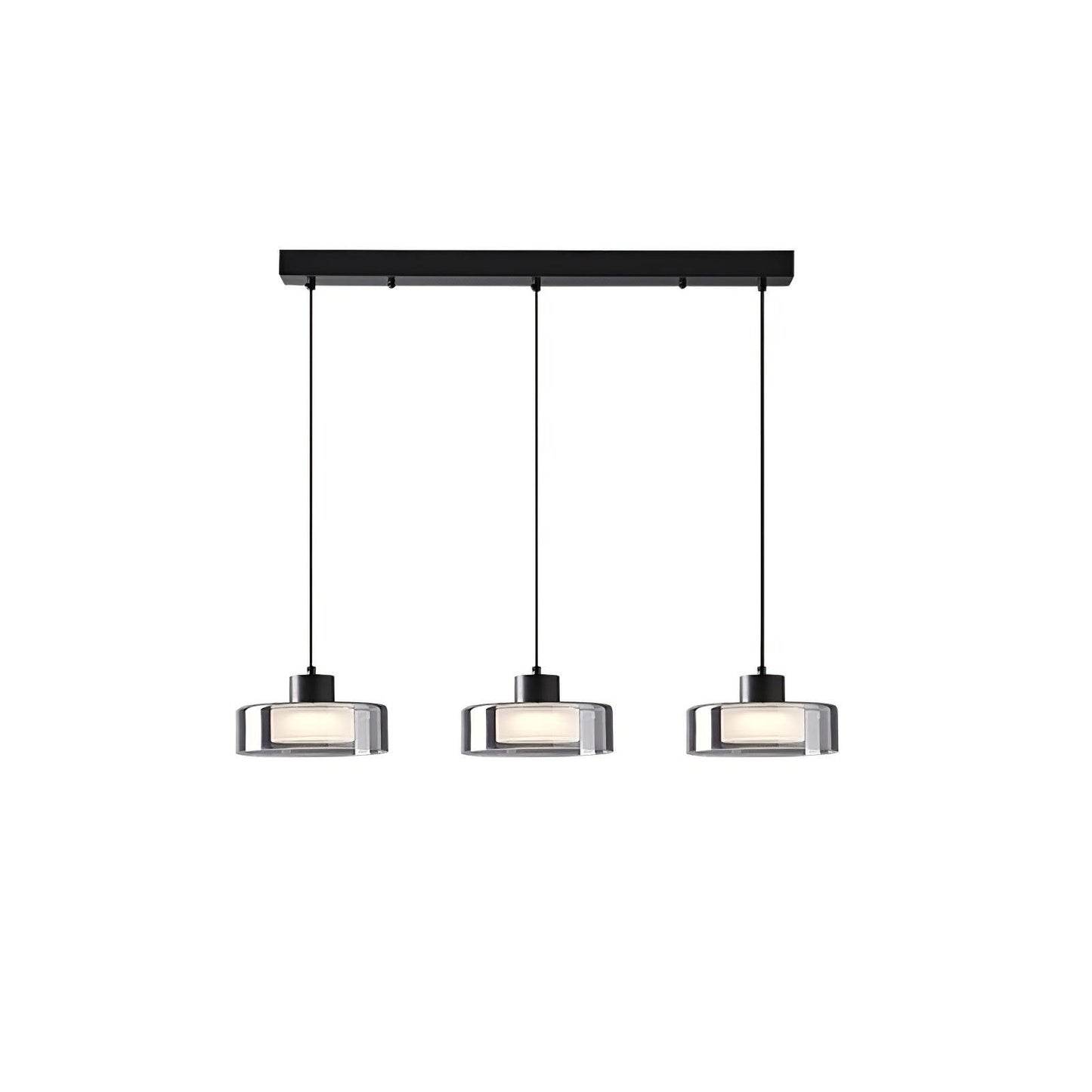 Quartet of Light Glass Pendant Series Model D Large Dia 27.6″ x H 59.1″ / Dia 70cm x H 150cm / Three-Color Changing Light