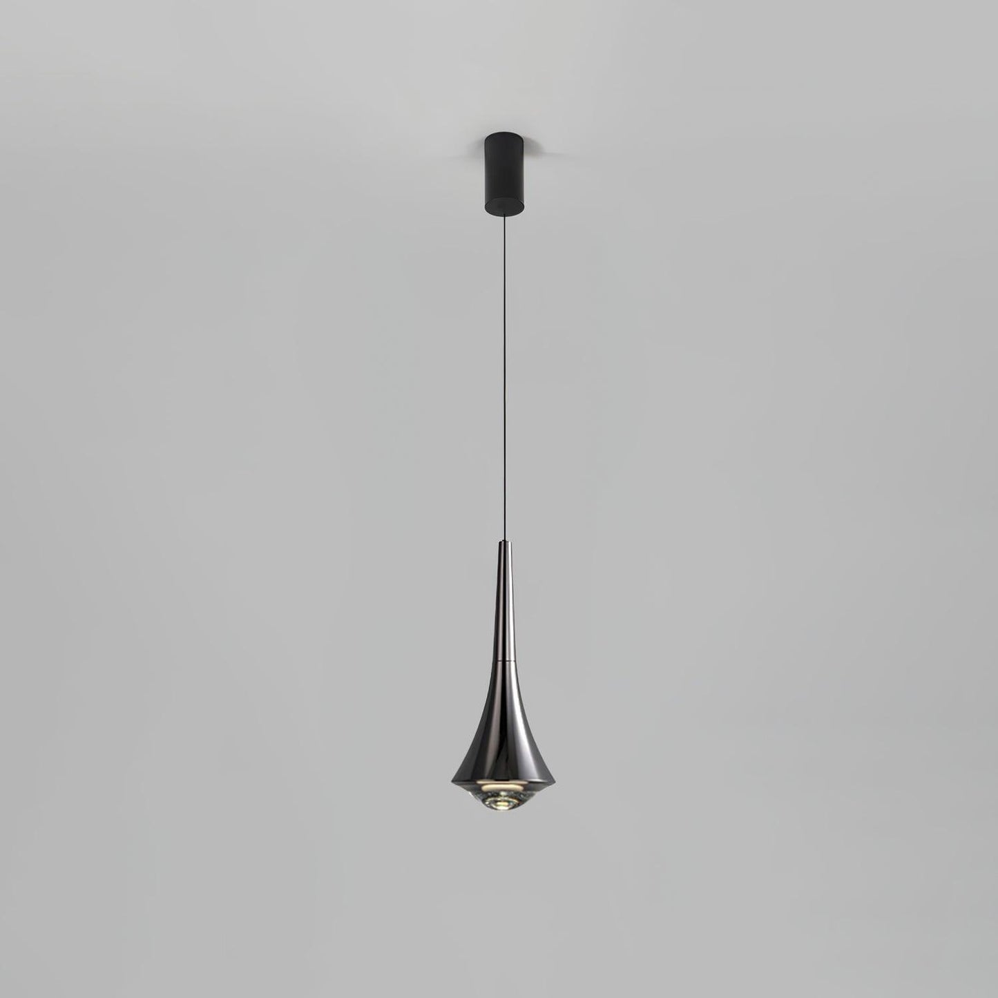 Rain Multi Pendant Light ? 3.7″ x H 11″ / Dia 9.5cm x H 28cm / Black & Black / Three-Color Changing Light Pendant light