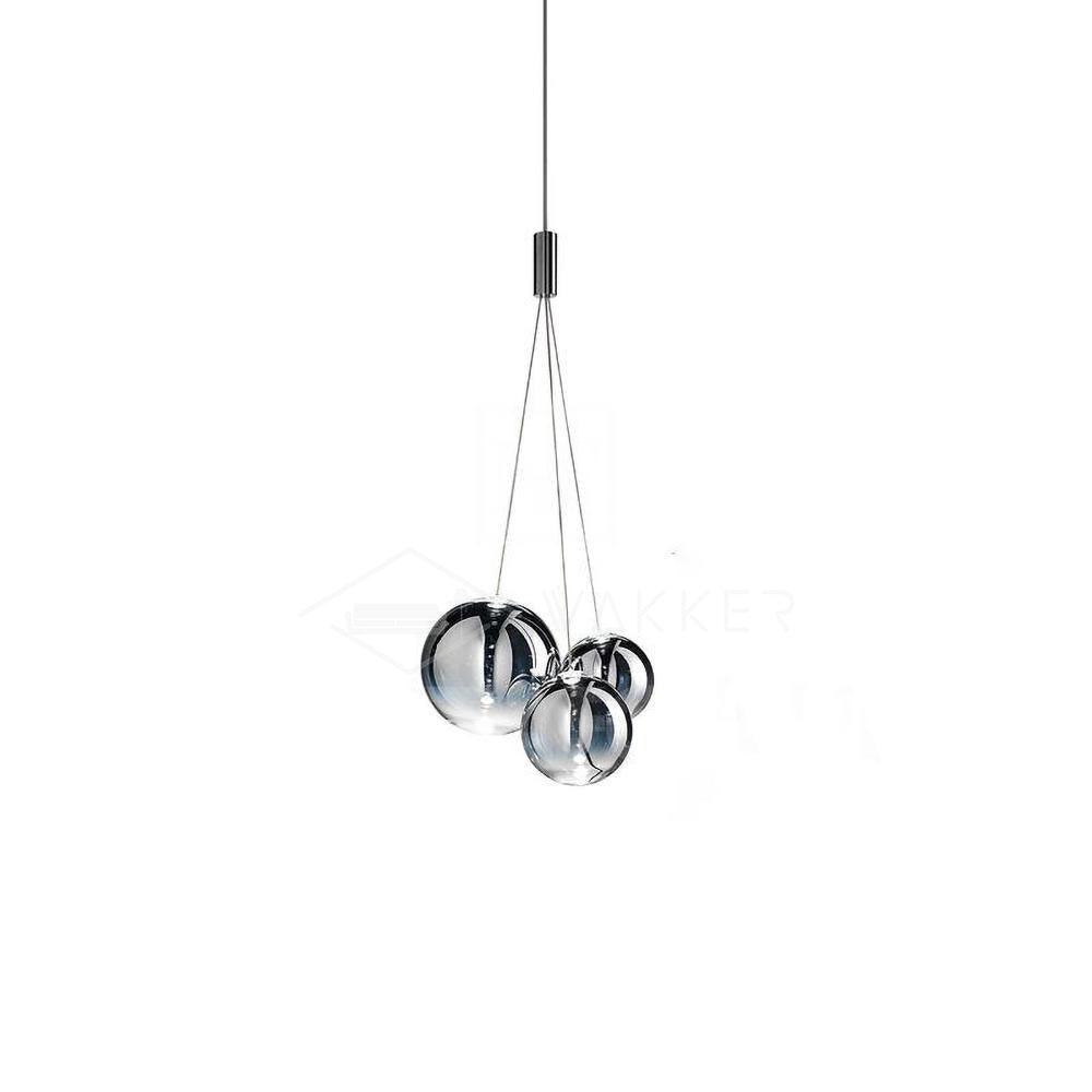 Random Pendant Light Dia 11.4″ x W 10.2″ x H 59″ / Dia 29cm x W 26cm x H 150cm / Smoke Pendant light