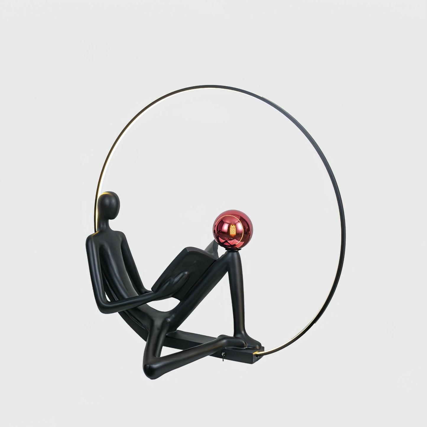 Reader Sculpture Floor Lamp Floor lamp